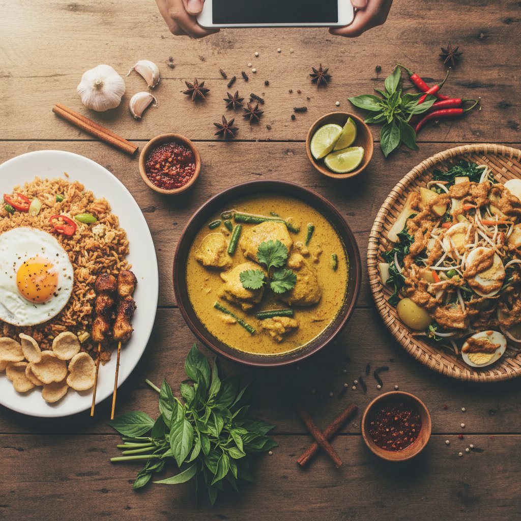 Indonesian Cuisine Class - 3 hours - Rp 400.000