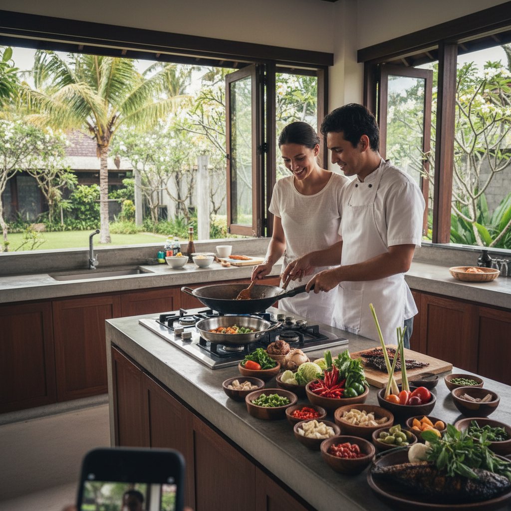 Private Villa Cooking Lesson - 3 hours - Rp 600.000